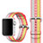 Milanese Cinturino Braccialetto Acciaio per Apple iWatch 5 40mm Rosso