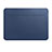 Morbido Pelle Custodia Marsupio Tasca L01 per Apple MacBook Air 11 pollici Blu