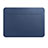 Morbido Pelle Custodia Marsupio Tasca L01 per Apple MacBook Air 13 pollici (2020) Blu