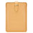 Morbido Pelle Custodia Marsupio Tasca L01 per Huawei Honor MagicBook 14 Giallo