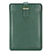 Morbido Pelle Custodia Marsupio Tasca L01 per Huawei Honor MagicBook 14 Verde