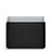 Morbido Pelle Custodia Marsupio Tasca L02 per Apple MacBook Pro 13 pollici Nero