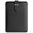 Morbido Pelle Custodia Marsupio Tasca L04 per Apple MacBook Pro 13 pollici Nero