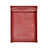 Morbido Pelle Custodia Marsupio Tasca L04 per Huawei Matebook X Pro (2020) 13.9 Rosso