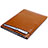 Morbido Pelle Custodia Marsupio Tasca L20 per Apple MacBook Pro 13 pollici (2020) Arancione