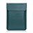 Morbido Pelle Custodia Marsupio Tasca L21 per Apple MacBook 12 pollici Verde