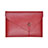 Morbido Pelle Custodia Marsupio Tasca L22 per Apple MacBook Pro 15 pollici Rosso