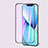 Pellicola in Vetro Temperato Protettiva Integrale Anti Blu-Ray Proteggi Schermo Film F02 per Apple iPhone 13 Pro Max Nero