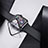 Pellicola in Vetro Temperato Protettiva Integrale Proteggi Schermo Film F02 per Apple iWatch 5 44mm Nero