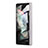 Pellicola in Vetro Temperato Protettiva Integrale Proteggi Schermo Film F02 per Samsung Galaxy Z Fold4 5G Nero