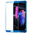 Pellicola in Vetro Temperato Protettiva Integrale Proteggi Schermo Film F03 per Huawei Honor 9 Lite Blu