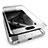 Pellicola in Vetro Temperato Protettiva Integrale Proteggi Schermo Film F03 per Samsung Galaxy Note 7 Bianco