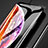 Pellicola in Vetro Temperato Protettiva Integrale Proteggi Schermo Film P04 per Apple iPhone Xs Nero