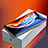 Pellicola in Vetro Temperato Protettiva Integrale Proteggi Schermo Film P07 per Apple iPhone Xs Max Nero