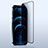 Pellicola in Vetro Temperato Protettiva Privacy Proteggi Schermo Film M01 per Apple iPhone 12 Pro Max Chiaro