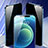 Pellicola in Vetro Temperato Protettiva Privacy Proteggi Schermo Film M12 per Apple iPhone 13 Mini Chiaro