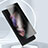 Pellicola in Vetro Temperato Protettiva Privacy Proteggi Schermo Film S01 per Samsung Galaxy Z Fold4 5G Chiaro