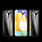 Pellicola in Vetro Temperato Protettiva Privacy Proteggi Schermo Film S02 per Samsung Galaxy Note 20 5G Chiaro