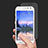 Pellicola in Vetro Temperato Protettiva Proteggi Schermo Film T01 per Samsung Galaxy S6 Active G890 Chiaro