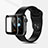 Pellicola in Vetro Temperato Protettiva Proteggi Schermo Film T05 per Apple iWatch 4 44mm Chiaro