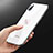 Pellicola in Vetro Temperato Protettiva Retro Proteggi Schermo Film B09 per Apple iPhone Xs Bianco