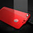 Pellicola in Vetro Temperato Protettiva Retro Proteggi Schermo Film per Apple iPhone 7 Plus Rosso