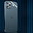 Pellicola Protettiva Retro Proteggi Schermo Film B01 per Apple iPhone 13 Pro Max Chiaro