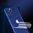 Pellicola Protettiva Retro Proteggi Schermo Film B01 per Apple iPhone 13 Pro Max Chiaro