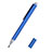 Penna Pennino Pen Touch Screen Capacitivo Alta Precisione Universale P12 Blu