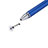 Penna Pennino Pen Touch Screen Capacitivo Alta Precisione Universale P12 Blu