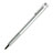 Penna Pennino Pen Touch Screen Capacitivo Alta Precisione Universale P14 Argento