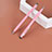 Penna Pennino Pen Touch Screen Capacitivo Universale 2PCS H04 Oro Rosa