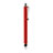 Penna Pennino Pen Touch Screen Capacitivo Universale H07 Rosso