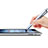 Penna Pennino Pen Touch Screen Capacitivo Universale P03 Argento