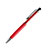 Penna Pennino Pen Touch Screen Capacitivo Universale P09 Rosso