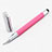 Penna Pennino Pen Touch Screen Capacitivo Universale P10 Rosa Caldo