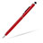 Penna Pennino Pen Touch Screen Capacitivo Universale Rosso
