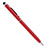 Penna Pennino Pen Touch Screen Capacitivo Universale Rosso