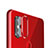Protettiva della Fotocamera Vetro Temperato per Xiaomi Mi 8 SE Rosso