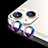 Protettiva della Fotocamera Vetro Temperato Proteggi Schermo C08 per Apple iPhone 13 Viola