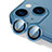 Protettiva della Fotocamera Vetro Temperato Proteggi Schermo C10 per Apple iPhone 13 Blu