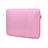 Sacchetto in Velluto Custodia Tasca Marsupio L04 per Huawei Honor MagicBook 14 Rosa