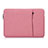 Sacchetto in Velluto Custodia Tasca Marsupio L04 per Huawei Honor MagicBook 15 Rosa