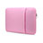 Sacchetto in Velluto Custodia Tasca Marsupio L05 per Huawei Honor MagicBook 14 Rosa