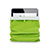 Sacchetto in Velluto Custodia Tasca Marsupio per Apple iPad 2 Verde
