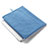 Sacchetto in Velluto Custodia Tasca Marsupio per Apple iPad 3 Cielo Blu
