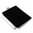 Sacchetto in Velluto Custodia Tasca Marsupio per Huawei MediaPad M3 Lite 10.1 BAH-W09 Nero