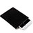 Sacchetto in Velluto Custodia Tasca Marsupio per Huawei MediaPad M3 Lite 8.0 CPN-W09 CPN-AL00 Nero