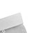 Sacchetto in Velluto Custodia Tasca Marsupio per Huawei MediaPad T2 Pro 7.0 PLE-703L Bianco