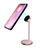Sostegno Cellulari Magnetico Supporto Smartphone Universale B05 Oro Rosa